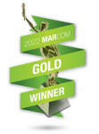2022 Gold MarComm Award Logo v2