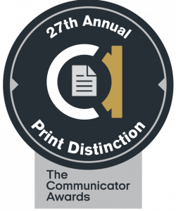 Communicator Award - Print Distinction